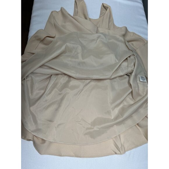 Rachel Zoe Wool Mini Dress Size 8 Fit and Flare Sz 8 Pleated Sleeveless Lined - Picture 14 of 16